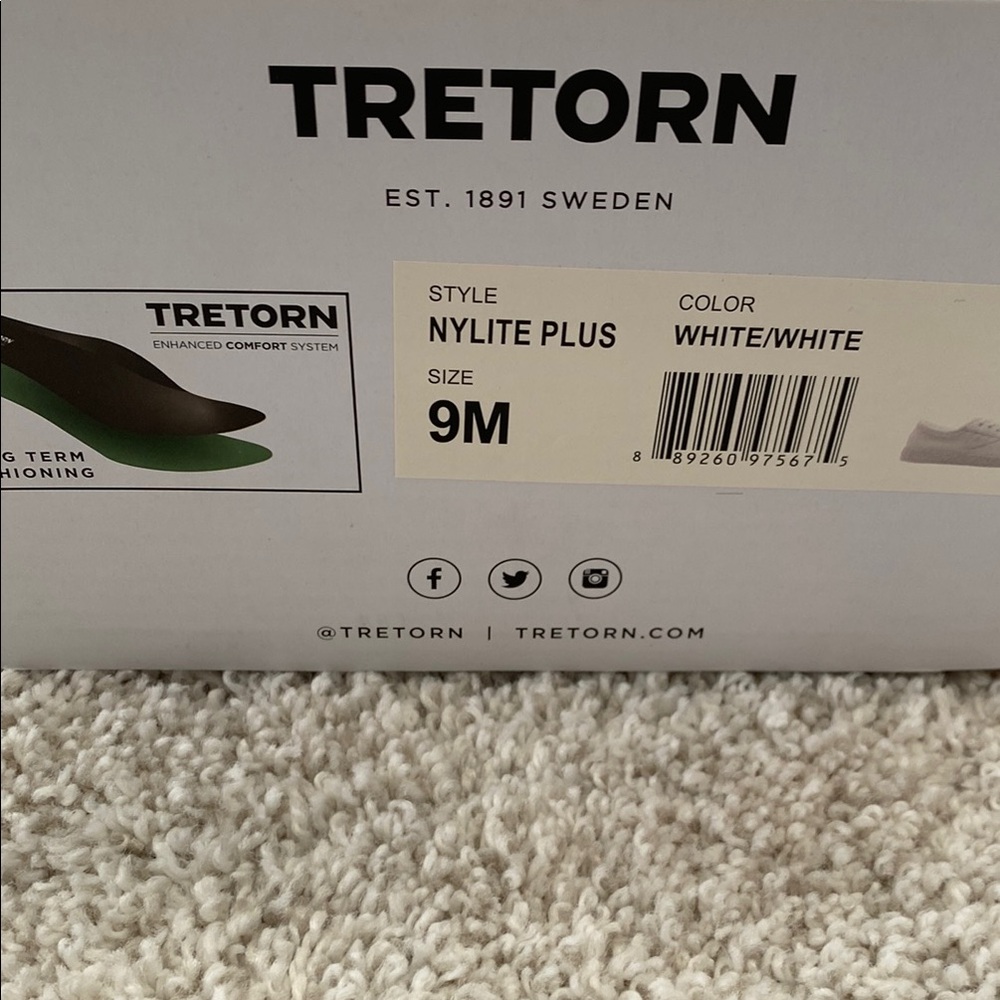 Tretorn womens White Sneakers - Picture 3 of 3